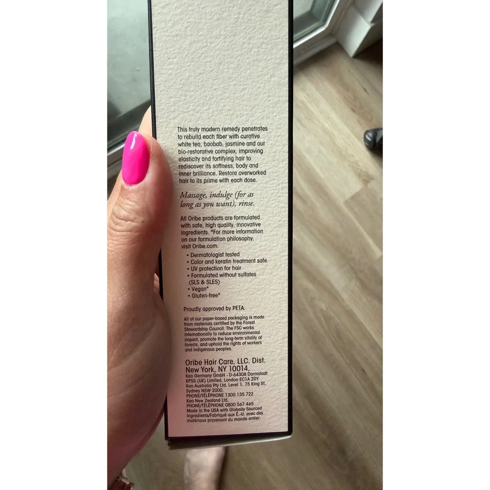 Oribe Gold Lust Transformative Masque Hair Treatment 5oz 150ml New in Box